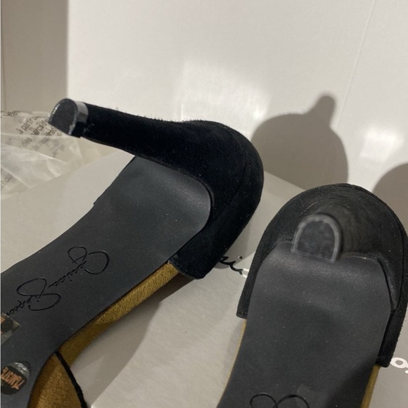 Jessica Simpson Seville D’Orsay Suede Pumps In Bronze - Picture 10 of 14